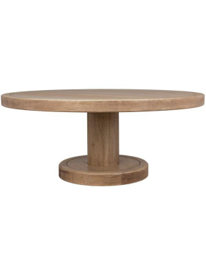 Milena Coffee Table In Washed Walnut