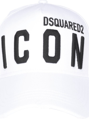 Dsquared2 Icon Logo Embroidered Baseball Cap