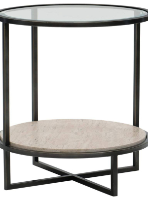 Harlow Round Chairside Table