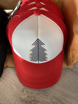 Tiny Trucker Holiday Tree Hat