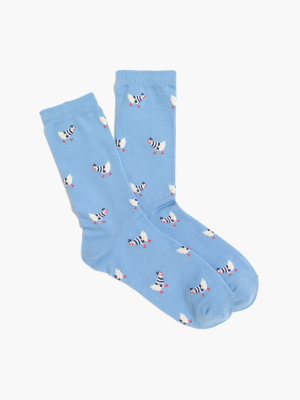 Three French Hens Trouser Socks