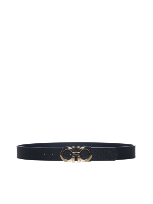 Salvatore Ferragamo Gancini Reversible Belt