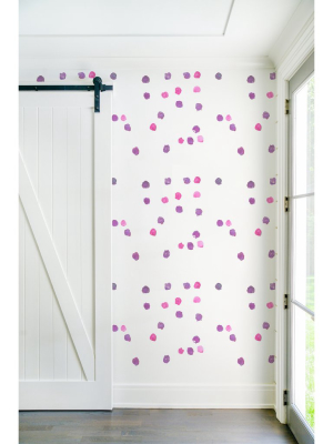 Dominoes Pop Pink Wallpaper