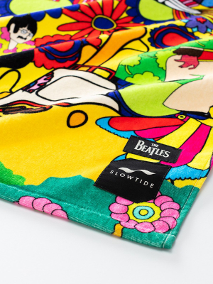 Yellow Submarine Beach Towel