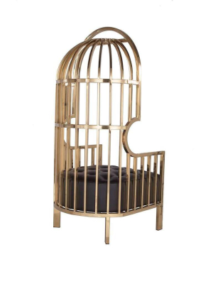 Birdcage Chair - Gold