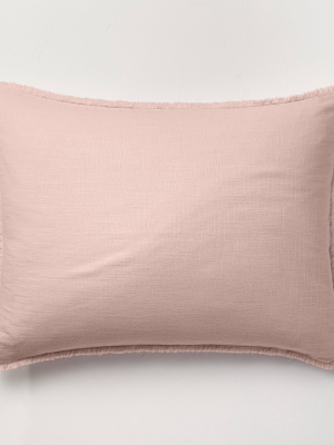 Heavyweight Linen Blend Pillow Sham - Casaluna™