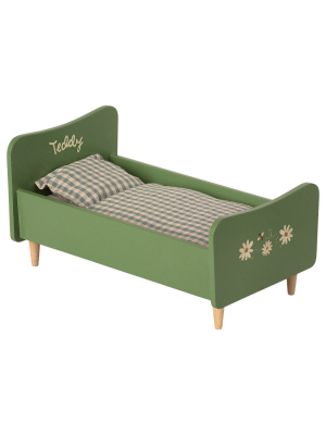 Bed For Teddy Dad - Dusty Green