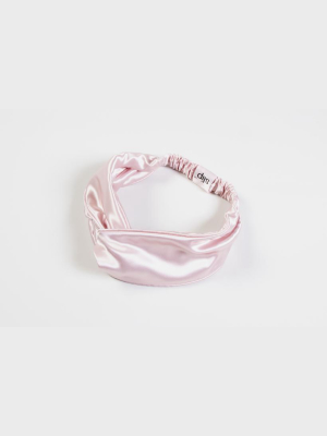 Slip Headband Twist Pink