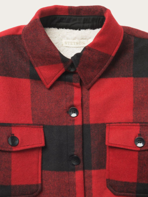 Buffalo Plaid Shirt Jacket