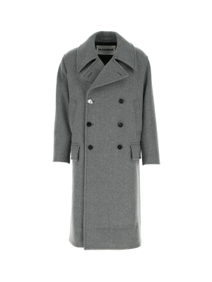 Jil Sander Double-breasted Tailored Coat