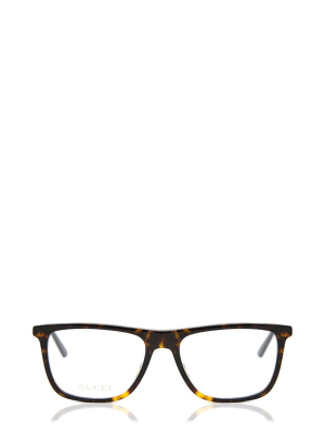 Gucci Eyewear Rectangular Frame Glasses