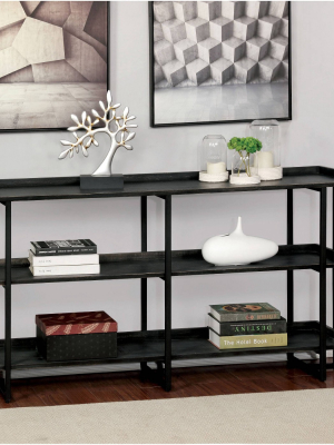 32" Ridge 3 Layer Shelf Black - Iohomes