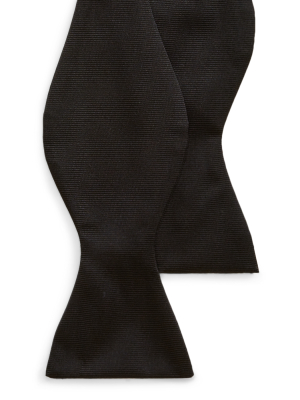 Silk Grosgrain Bow Tie