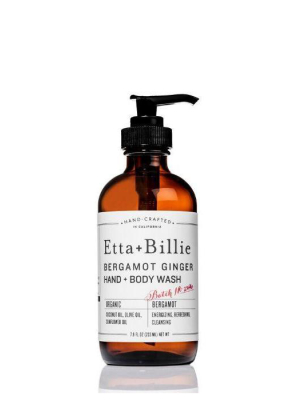 Etta + Billie Bergamot Ginger Hand And Body Wash