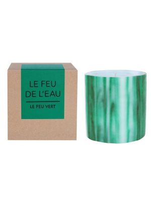 Le Feu De L'eau Candle: Vert