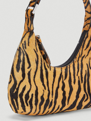 By Far Baby Amber Tiger-print Shoulder Bag