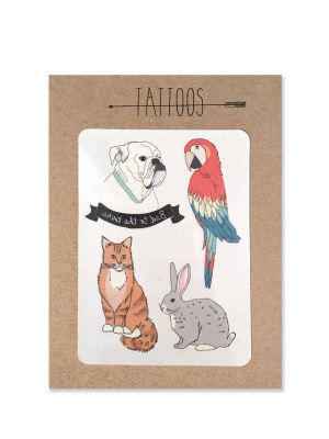 Pet Temporary Tattoos