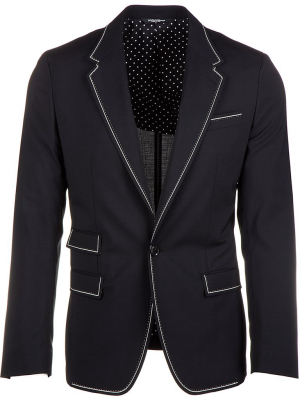 Dolce & Gabbana Trim Detail Blazer