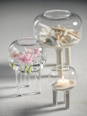 Terrarium Glass Vase On Three Legs