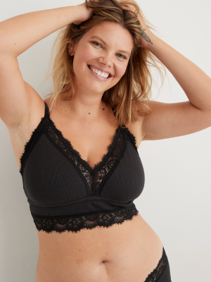 Aerie Waffle Triangle Bralette