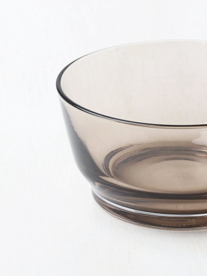 Medium Smoke Glass Bowl