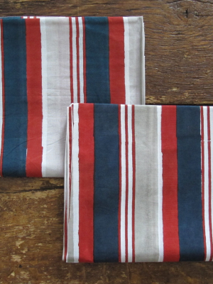 Kerry Cassill Pillowcase (pair) | Cabana Stripe