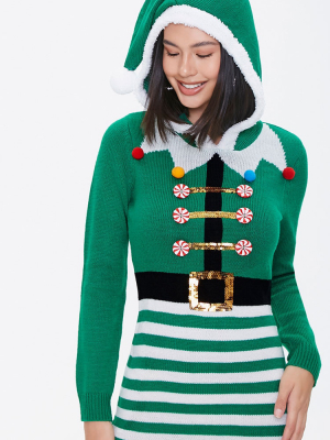 Elf Knit Sweater Dress