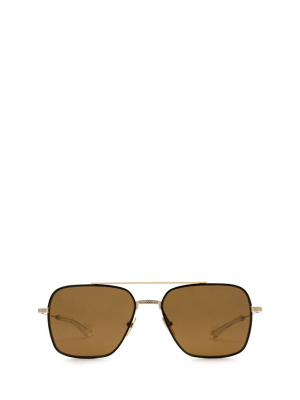 Dita Eyewear Square Frame Aviator Sunglasses