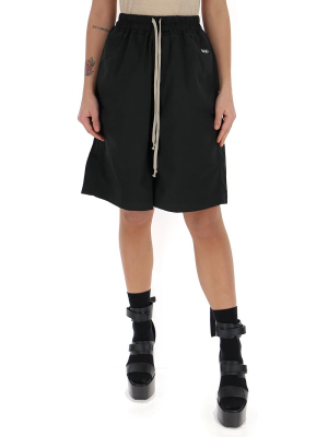 Rick Owens Drkshdw Phlegethon Drawstring Shorts