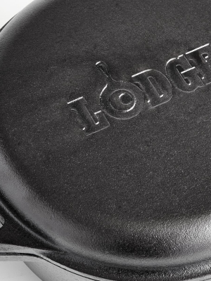 Lodge ® Chef Collection 6-qt. Cast Iron Double Dutch Oven
