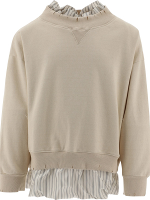 Maison Margiela Layered Shirt Sweater