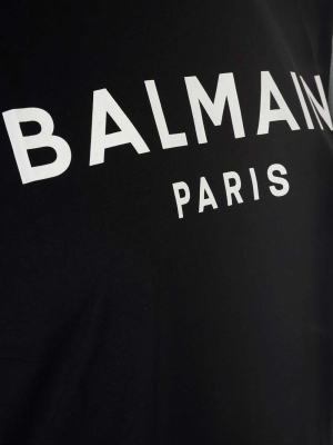 Balmain Logo Print T-shirt