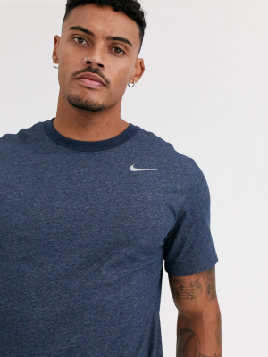 Nike Training T-shirt In Navy