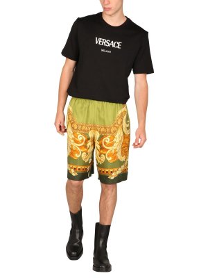 Versace Barocco Print Shorts