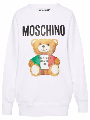 Moschino Italian Teddy Sweatshirt