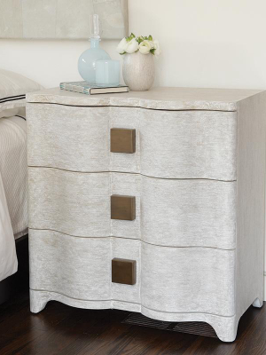 Studio A Toile Linen Bedside Chest