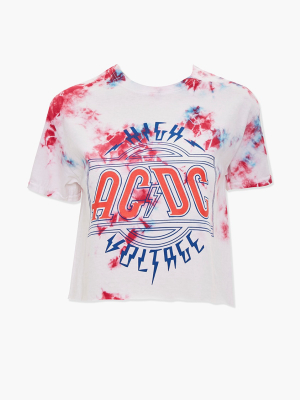 Acdc Tie-dye Tee