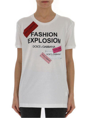 Dolce & Gabbana Fashion Explosion T-shirt