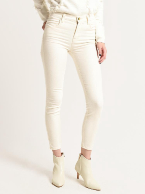 J Brand Women's Alana High-rise Cropped Super Skinny Jean