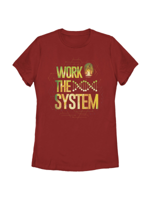 Women's Project Power Work The System Dna T-shirt