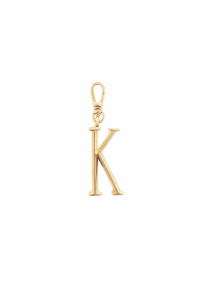 Plaza Letter K Charm - Small