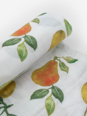 Cotton Muslin Swaddle Blanket - Peary Nice