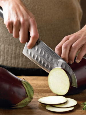 Shun Classic 7 1/2" Double Hollow-ground Sumo Santoku