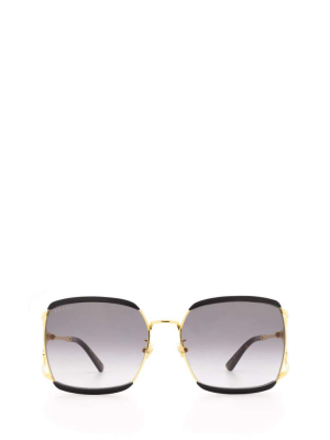 Gucci Eyewear Square Frame Sunglasses