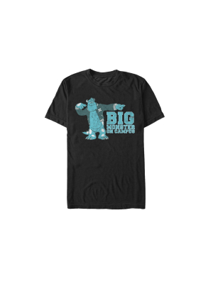 Men's Monsters Inc Sully Big Monster On Campus T-shirt