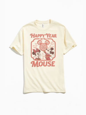 Mickey And Minnie Year Of The Mouse Tee