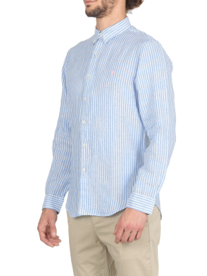 Ralph Lauren Pinstriped Button Up Shirt