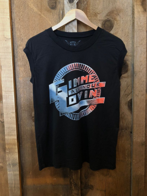 Gimme All Your Lovin Tour Muscle Blk/color