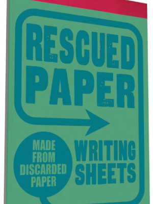 Rescued Paper Writing Sheets