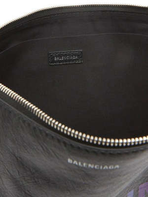 Balenciaga I Love Techno Clutch Bag